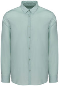 Chemise éco en lin femme publicitaire Jade green