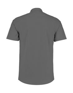 Chemise publicitaire homme manches courtes cintrée | Twyford Graphite