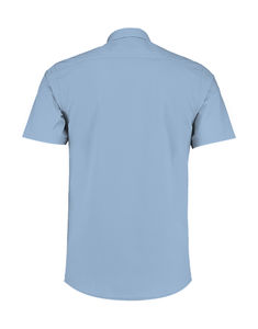 Chemise publicitaire homme manches courtes cintrée | Twyford Light Blue