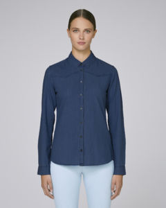 Chemise denim femme | Stella Inspires Denim Dark Indigo Denim