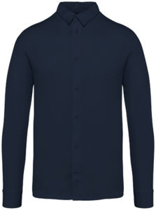 Chemise écoresponsable homme publicitaire Navy Blue