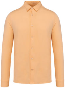 Chemise écoresponsable homme publicitaire Pastel Apricot