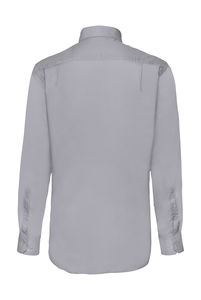 Chemise homme manches longues oxford publicitaire | Oxford Shirt Long Sleeve Oxford Grey