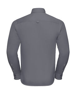 Chemise homme manches longues twill publicitaire | Vauquelin Zinc