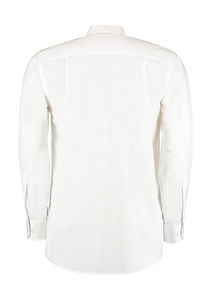 Chemise publicitaire homme manches longues cintrée | Mursley White