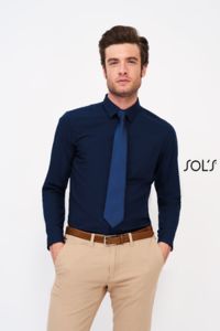Chemise publicitaire popeline manches longues | Baltimore Fit