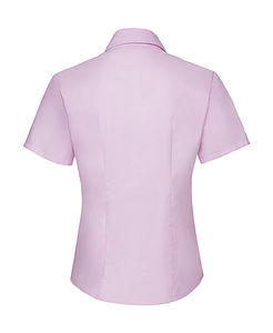 Chemise femme manches courtes oxford publicitaire | Walt Whitman Classic Pink