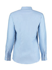 Chemisier publicitaire femme manches longues | Hammond Light Blue