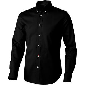 Chemise personnalisée à manches longues Vaillant Noir