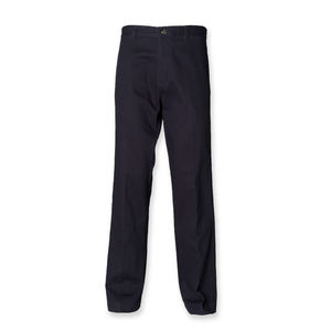 Pantalon avec logo FLAT FRONTED CHINO TROUSERS HY608 Navy