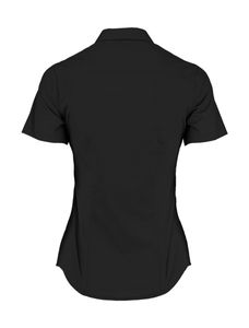 Chemisier personnalisé femme manches courtes cintré | Waddesdon Black