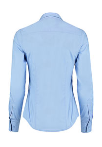 Chemisier personnalisé femme manches longues cintré | Stratford Light Blue