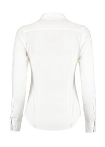 Chemisier personnalisé femme manches longues cintré | Stratford White