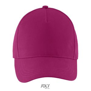 Casquette personnalisée 5 panneaux | Buzz Fuchsia