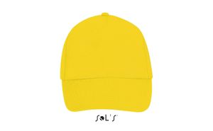 Casquette personnalisée 5 panneaux | Buzz Jaune