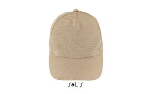 Casquette personnalisée 5 panneaux | Buzz Sable