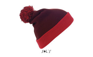 Bonnet publicitaire à pompon unisexe | Breeze Bordeaux