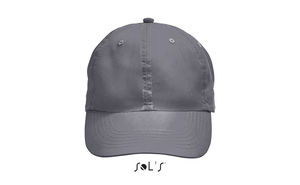 Casquette personnalisée 6 panneaux | Meteor Gris foncé