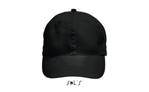 Casquette personnalisée 6 panneaux | Meteor Noir