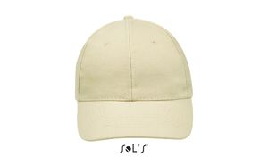 Casquette publicitaire 6 panneaux | Buffalo Beige