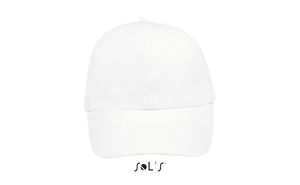 Casquette publicitaire 6 panneaux | Buffalo Blanc