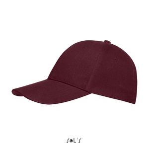 Casquette publicitaire 6 panneaux | Buffalo Bordeaux 2