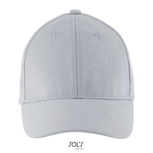 Casquette publicitaire 6 panneaux | Buffalo Gris pur