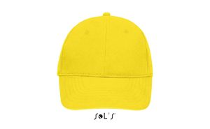 Casquette publicitaire 6 panneaux | Buffalo Jaune