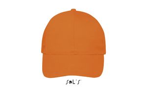 Casquette publicitaire 6 panneaux | Buffalo Orange