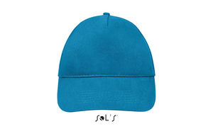 Casquette publicitaire 5 panneaux | Sunny Aqua