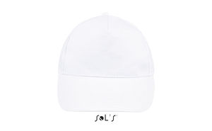 Casquette publicitaire 5 panneaux | Sunny Blanc