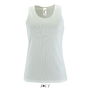 Débardeur personnalisé sport femme | Sporty TT Women Blanc