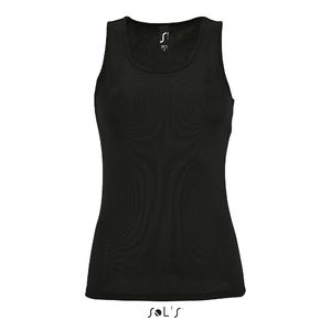 Débardeur personnalisé sport femme | Sporty TT Women Noir