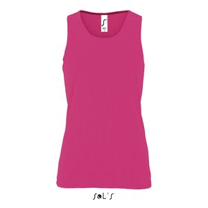 Débardeur personnalisé sport femme | Sporty TT Women Rose fluo