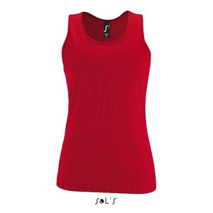 Débardeur personnalisé sport femme | Sporty TT Women Rouge