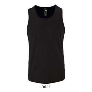 Débardeur publicitaire sport homme | Sporty TT Men Noir