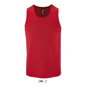 Débardeur publicitaire sport homme | Sporty TT Men Rouge