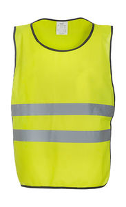 Veste de sécurité publicitaire sans manches | Megoen Fluo Yellow