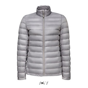 Doudoune publicitaire ultra light femme | Wilson Women Gris métal