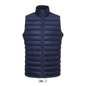 Doudoune publicitaire ultra light sans manches | Wilson BW Men French marine