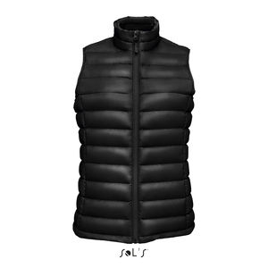 Doudoune publicitaire ultra light sans manches | Wilson BW Women Noir