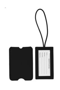 Etiquette de valise personnalisable | Catania Black