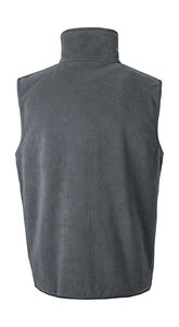 Gilet micro polaire publicitaire | Micro Charcoal