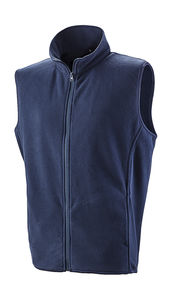 Gilet micro polaire publicitaire | Micro Navy