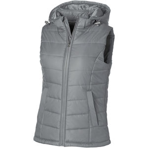 Bodywarmer publicitaire femme Mixte doubles Gris