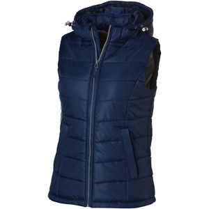 Bodywarmer publicitaire femme Mixte doubles Marine