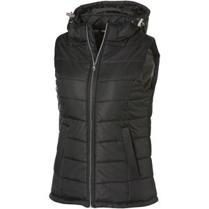 Bodywarmer publicitaire femme Mixte doubles Noir