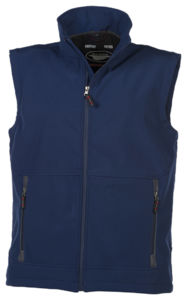 Gilet Soft-Shell homme publicitaire | Fastnet Navy
