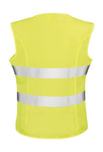 Gilet fluo femme publicitaire sans manches et cintré | Women`s Hi-Viz Tabard Fluorescent Yellow