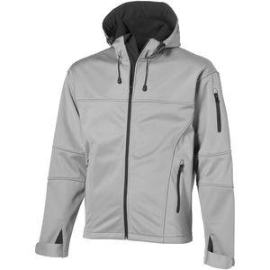 Veste publicitaire softshell Match Gris